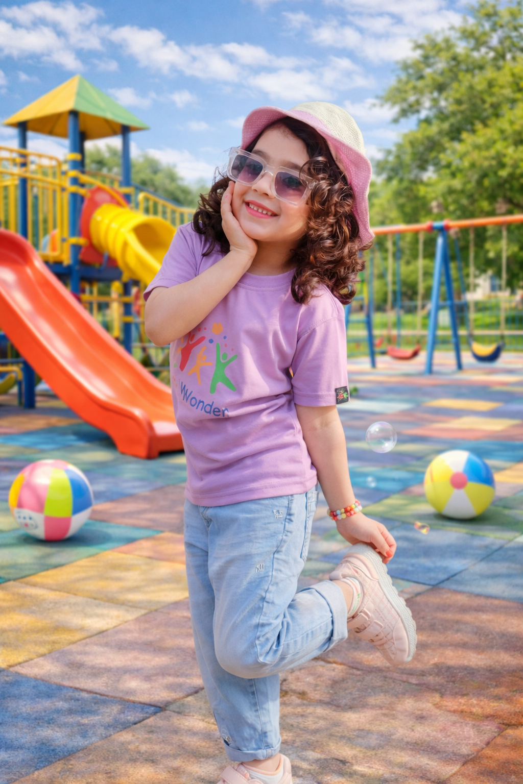 Lilac Relaxed T-shirt
