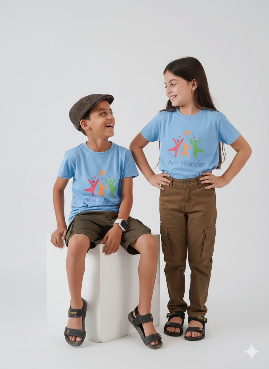 Light Blue Relaxed T-shirt