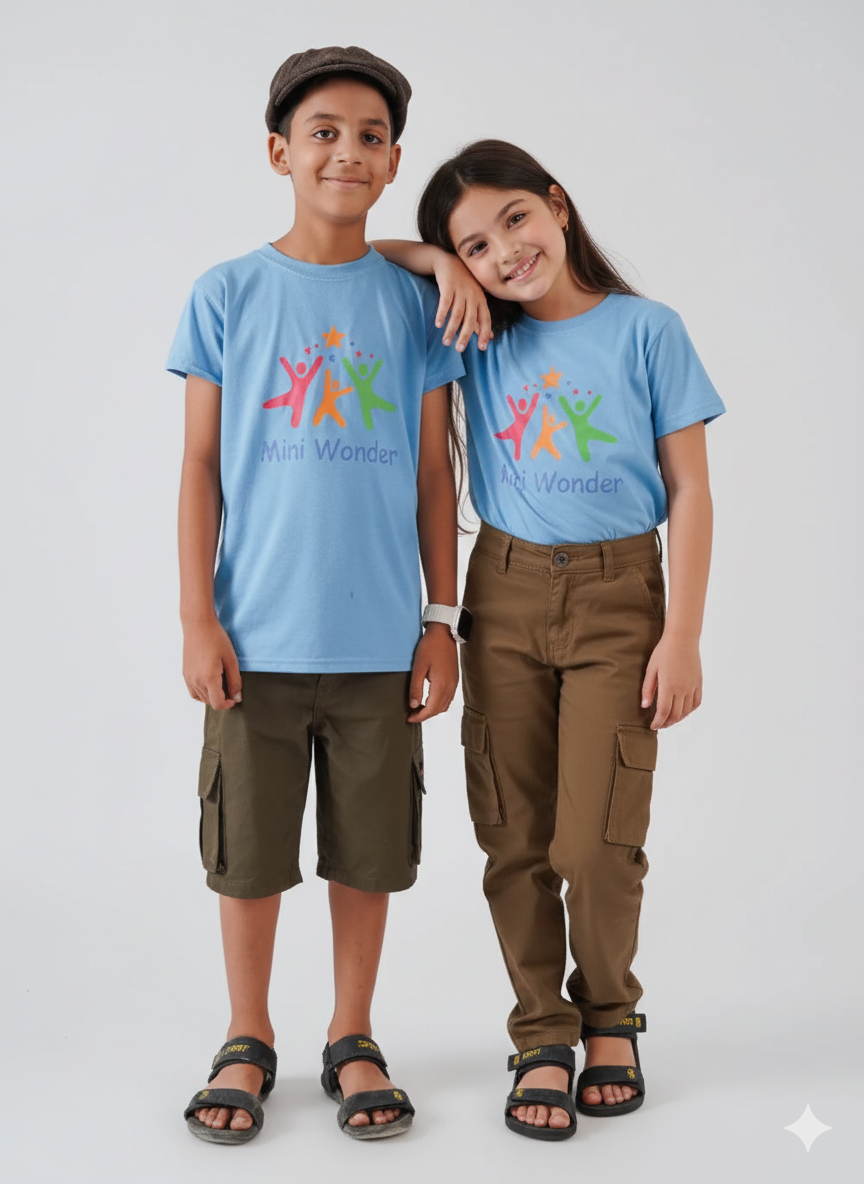 Light Blue Relaxed T-shirt