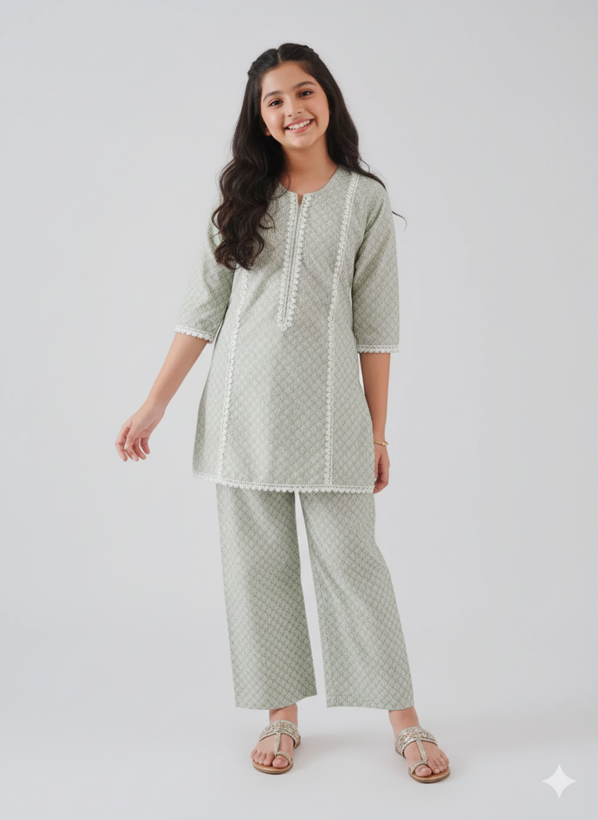 Mint Green Co-ord Set