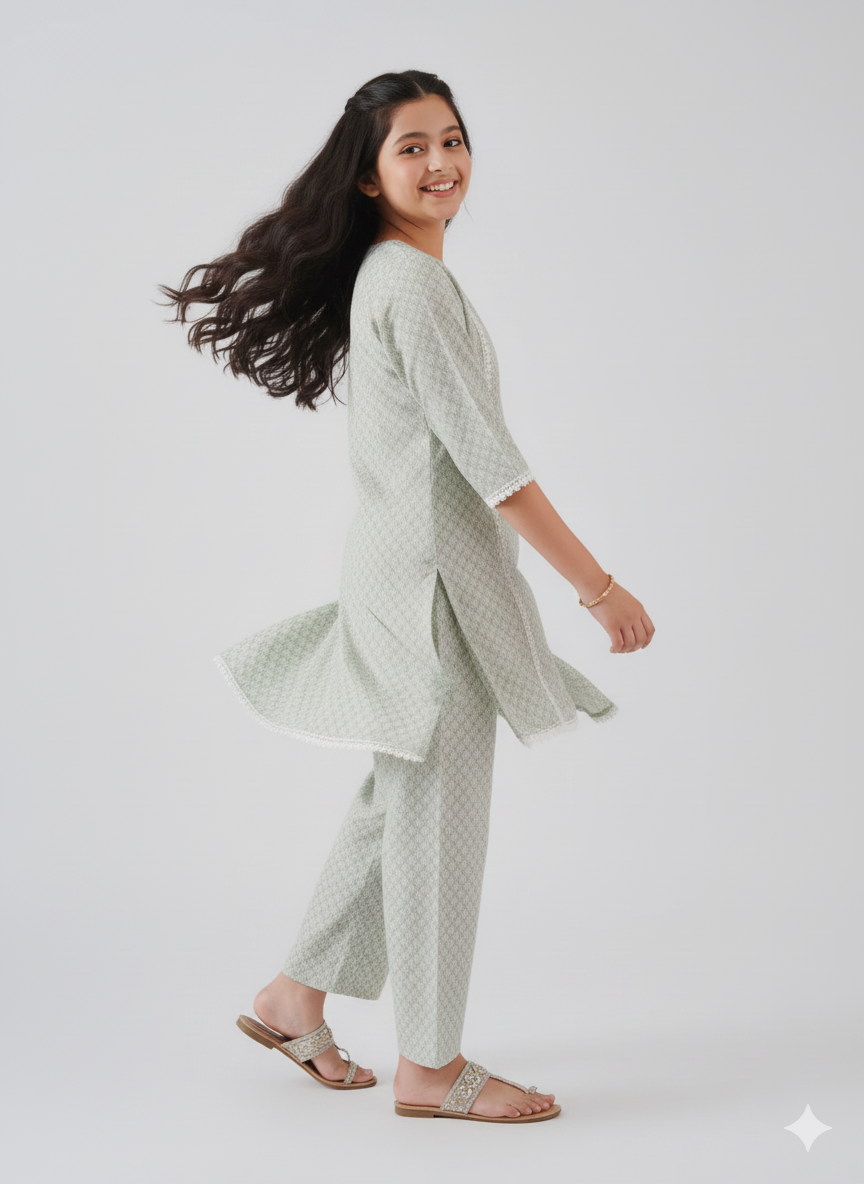 Mint Green Co-ord Set