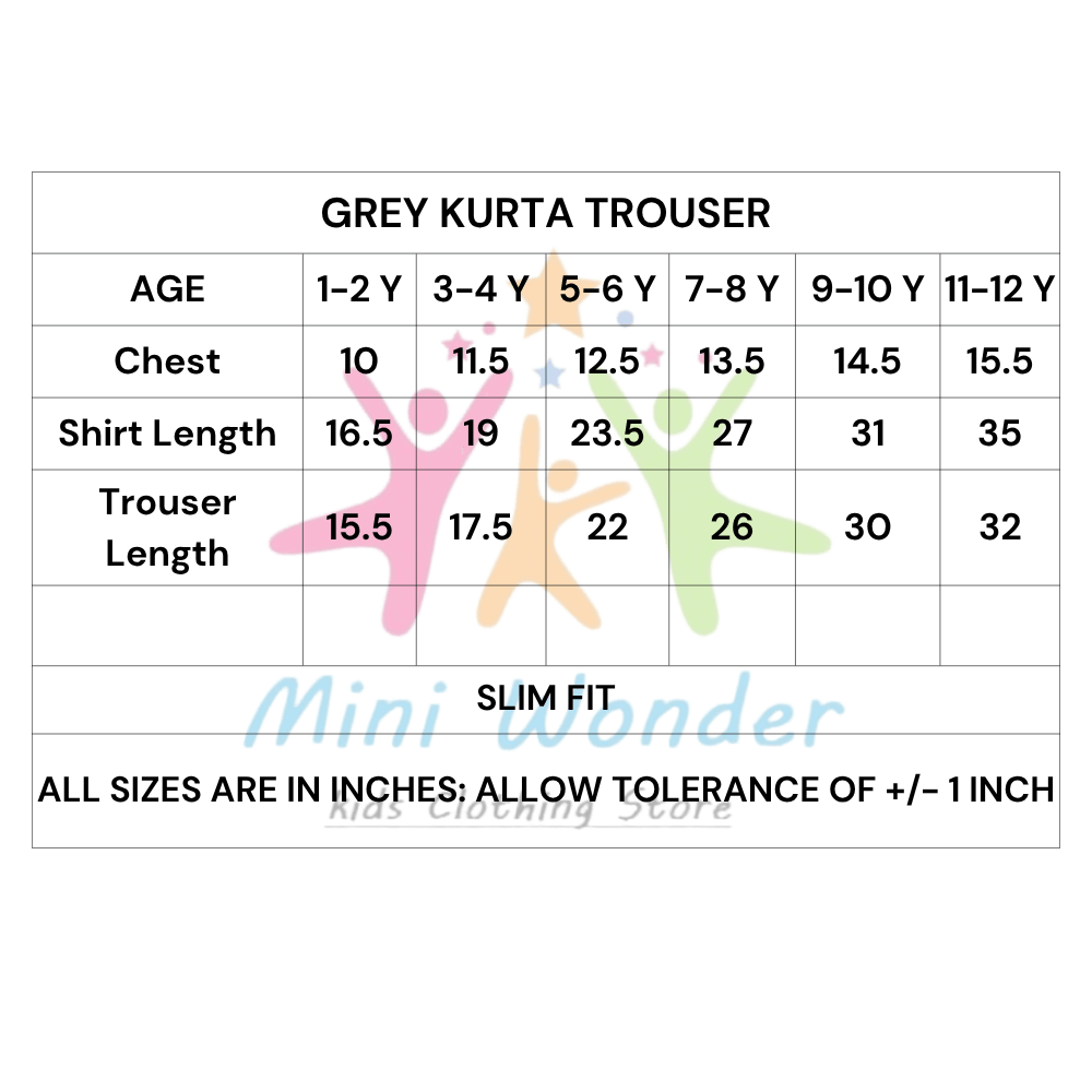 Slate Kurta Trouser Set