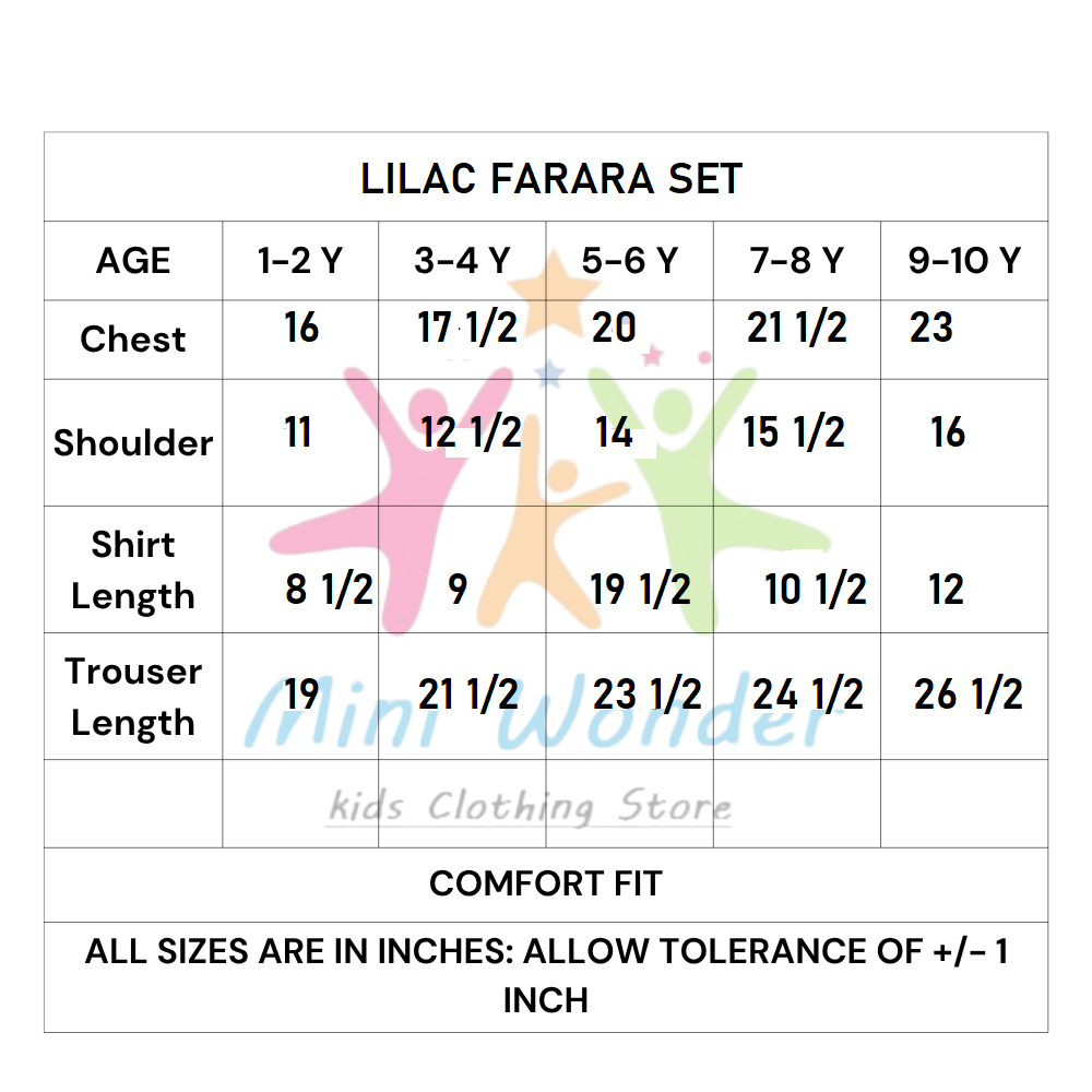Lilac Shirt Farara Set