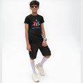 Black Cargo Shorts Boy's & Girl's