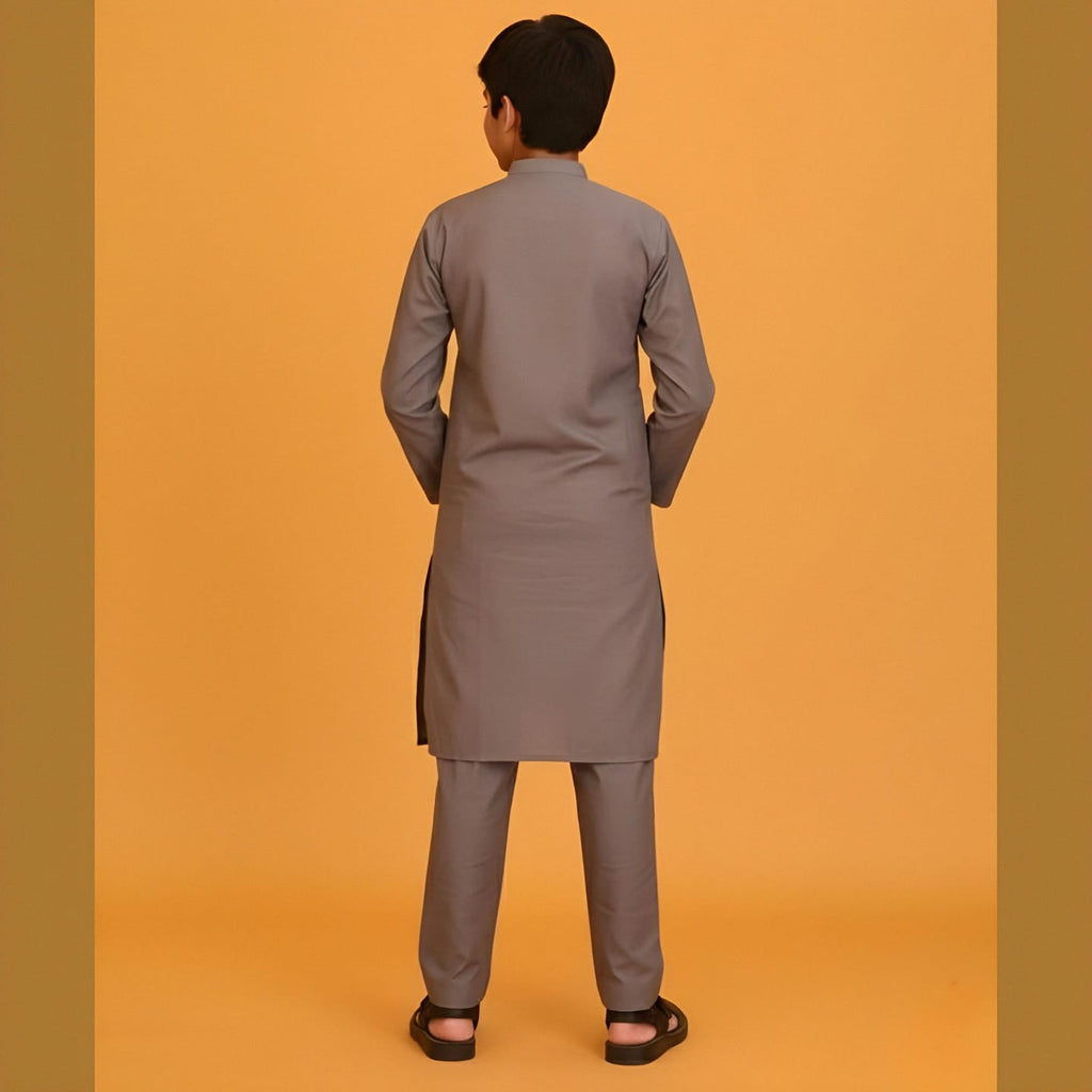 Slate Kurta Trouser Set